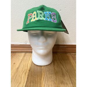 Parks Project Adventure With Pride Green Adjustable Hat